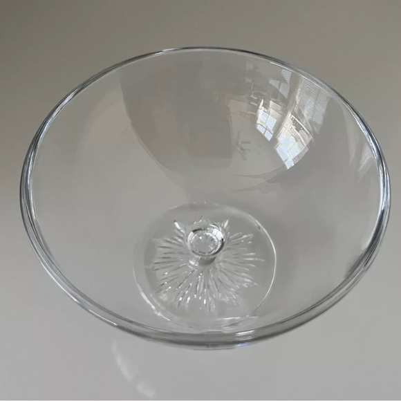 Waterford Crystal “Light” pattern footed bowl 5” D x 3-1/2” H - Picture 5 of 7